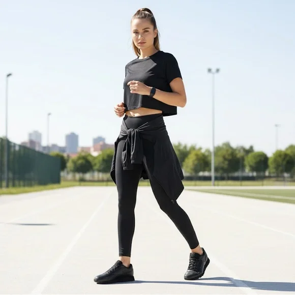 Reebok Classic Black Athletic Shoes - Picture 3 of 11